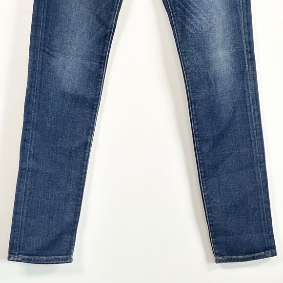 Frame Denim Women's Le Garcon Blue Boyfriend Jeans in Kenter Size 24 NWT $239 - Picture 5 of 8